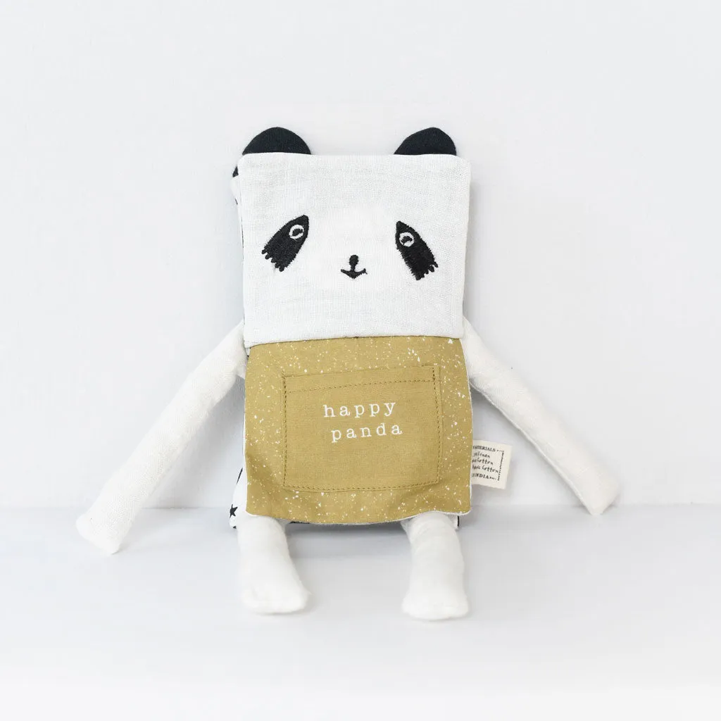 Wee Gallery Organic Flippy Friend - Panda