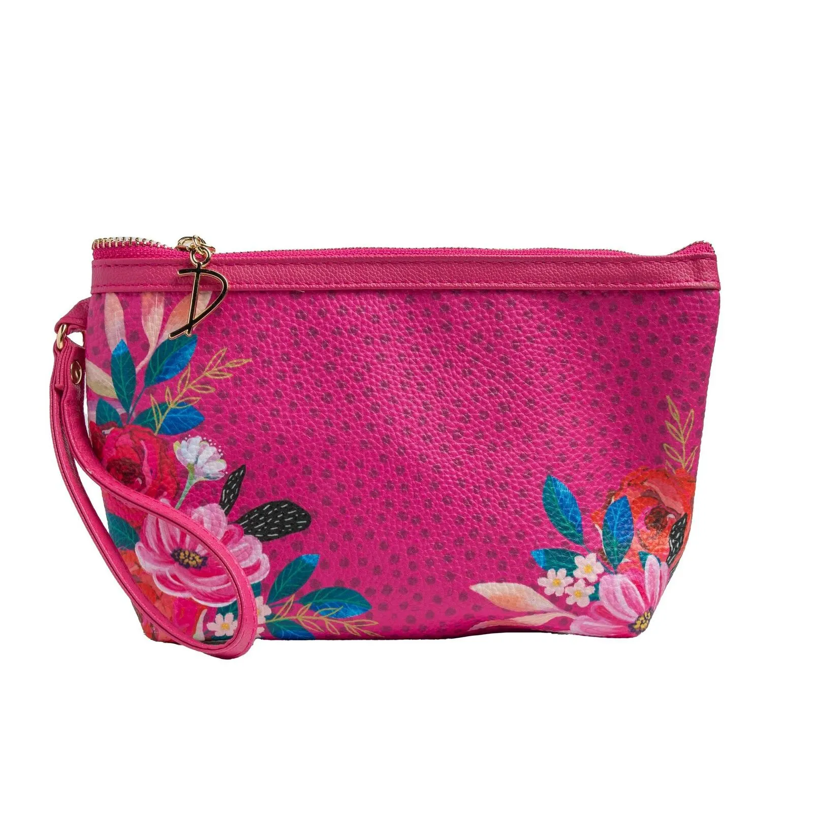 Wildflowers Cosmetic Carry Bag