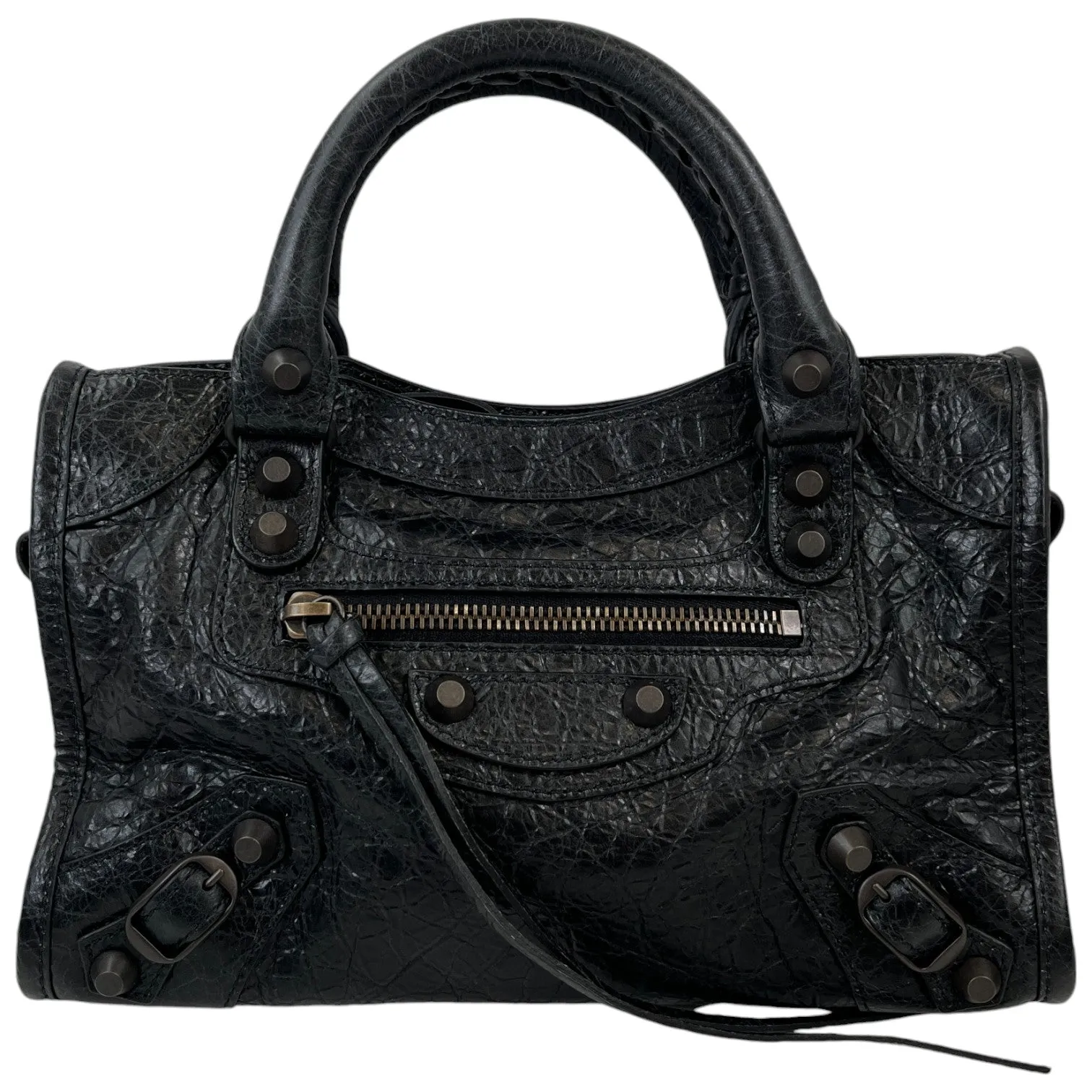 Women's Le City Mini Top-Handle Handbag Black