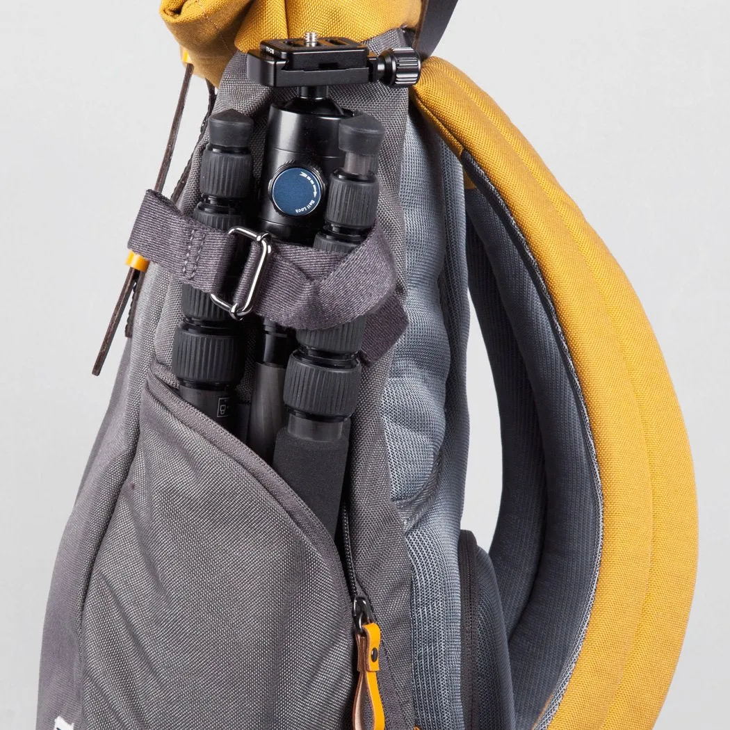 Zkin Getaway Yali Yellow Grey DSLR Camera Backpack Bag